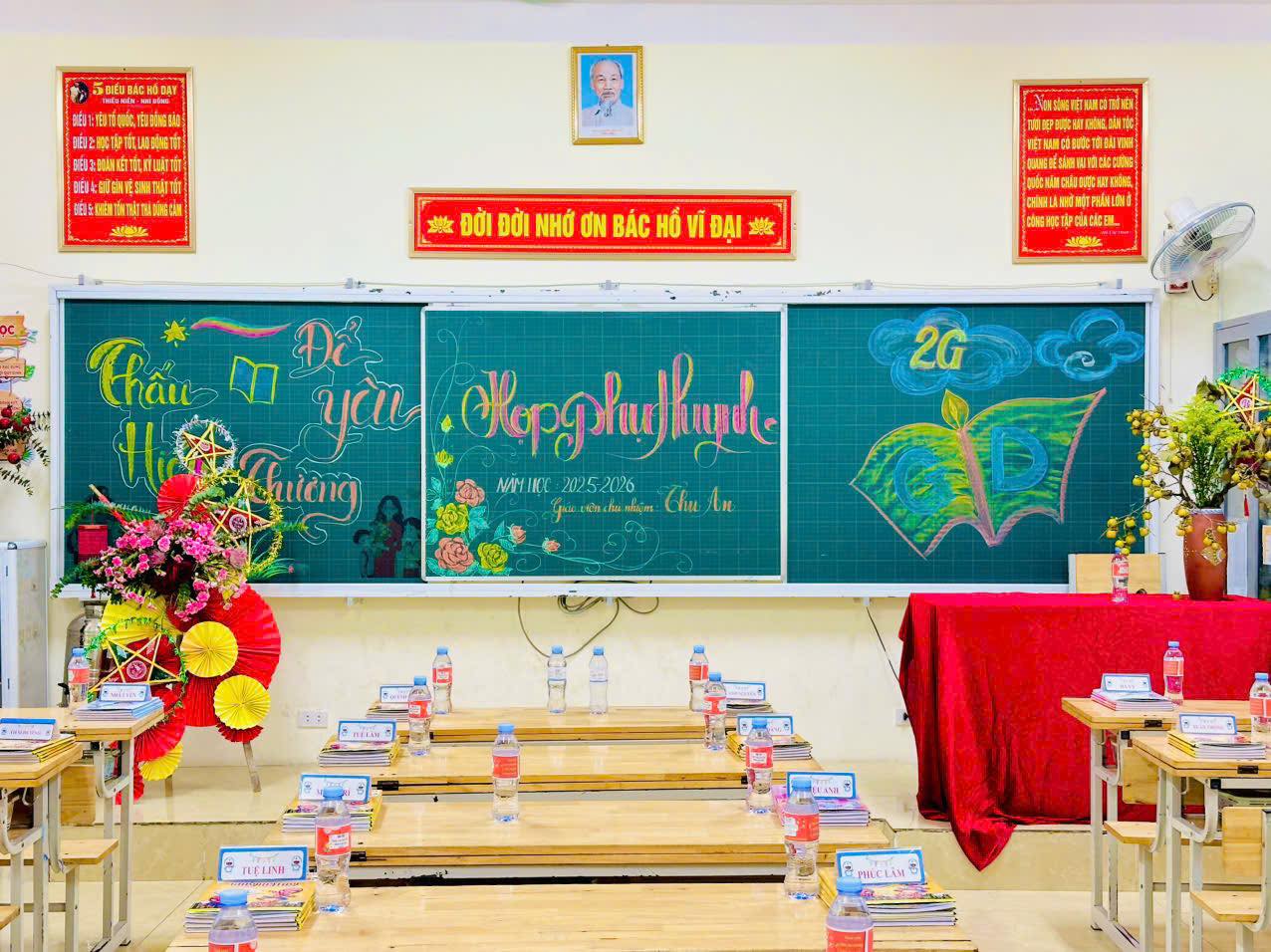 HỘI NGHỊ CHA MẸ HỌC SINH ĐẦU NĂM HỌC 2025–2026