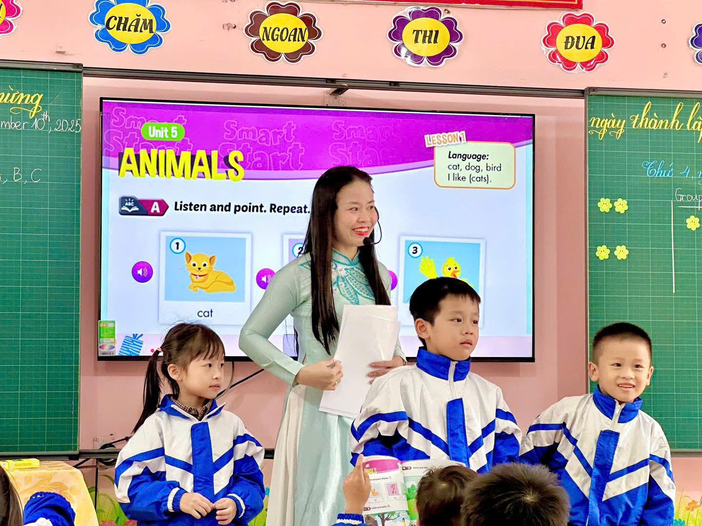 HỌC SINH TỰ TIN NÓI TIẾNG ANH – ƯƠM MẦM HỘI NHẬP