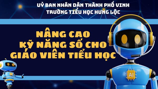 NÂNG CAO KĨ NĂNG SỐ CHO GIÁO VIÊN TIỂU HỌC